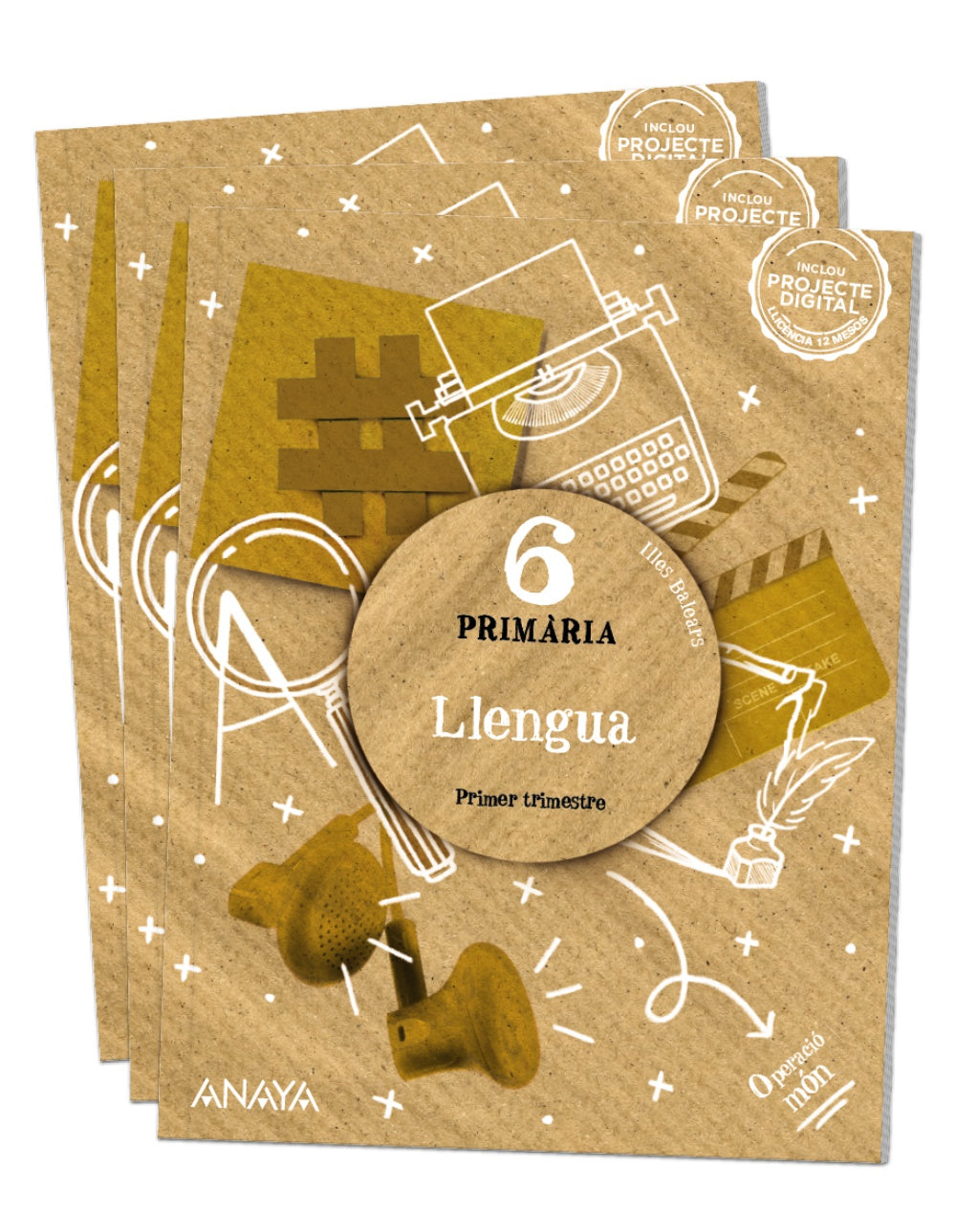Llengua 6. (6º Primaria) Operació món | Varios autores | 9788414322093 (ANAYA TEXTO) Imagen principal del producto