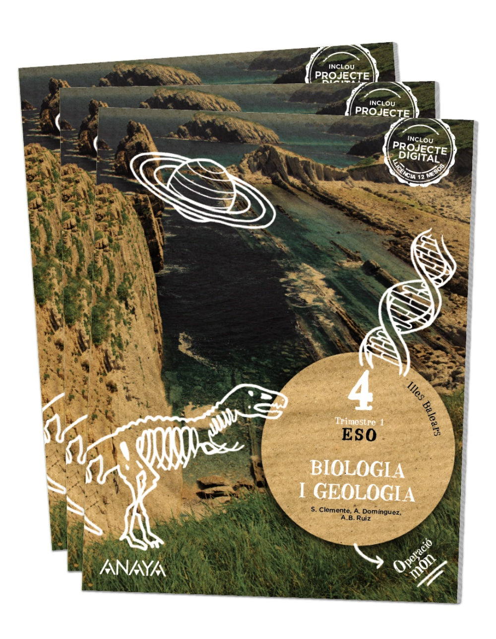 Biologia i Geologia 4 (4º ESO) Operació món | Varios autores | 9788414325759 (ANAYA TEXTO) Imagen principal del producto