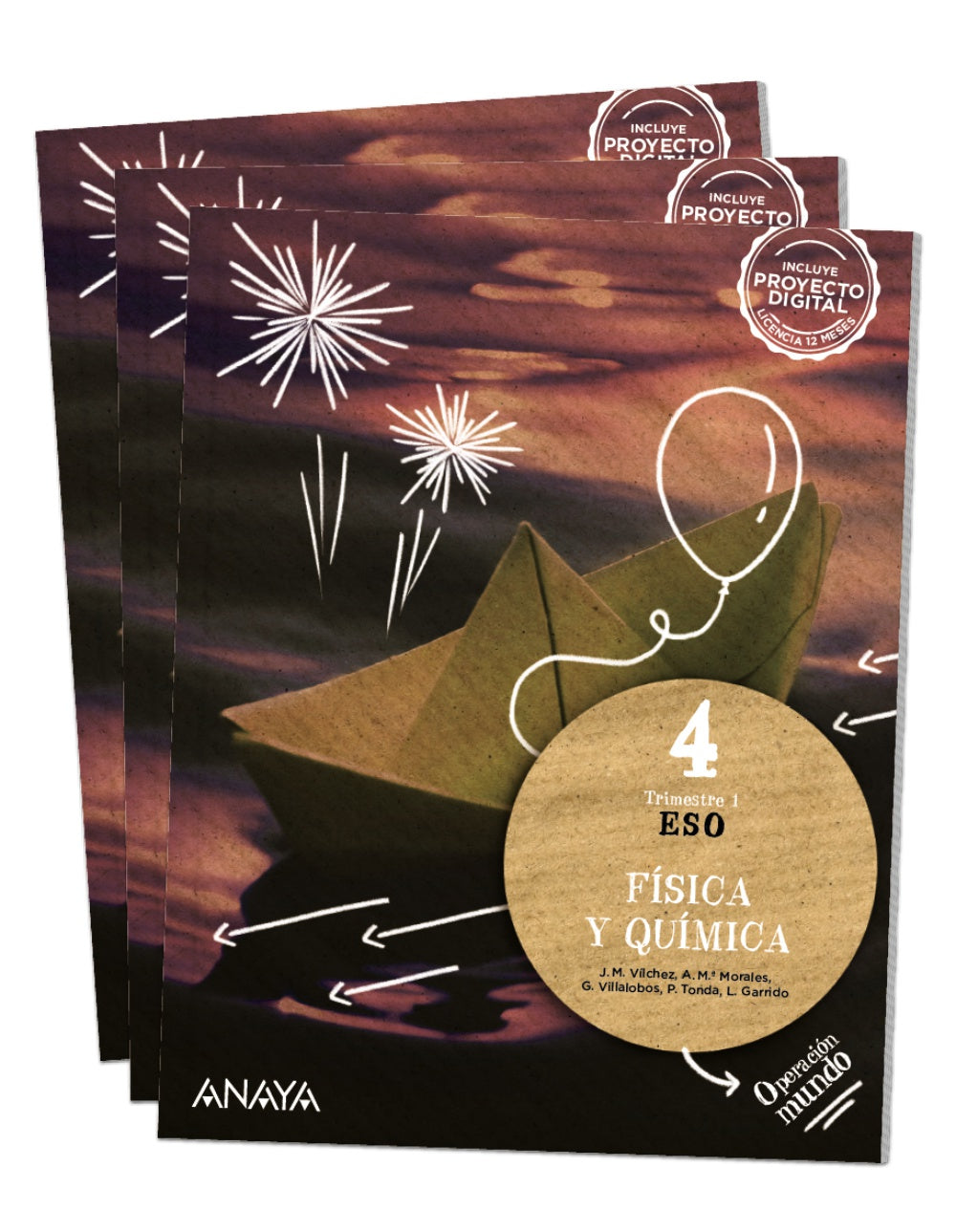 Física y Química 4 (4º ESO) Operación Mundo | Varios autores | 9788414326114 (ANAYA TEXTO)