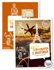 Geografía e Historia 4. + Dual Focus (4º ESO) Operación Mundo | Varios autores | 9788414326459 (ANAYA TEXTO)