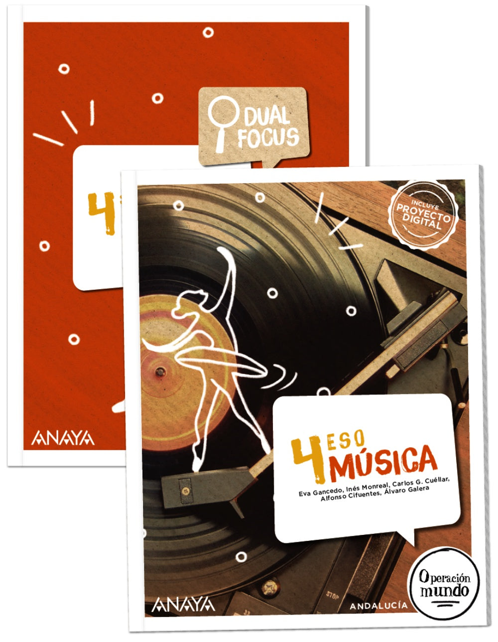 Música 4. + Dual Focus Music. (4º ESO) Operación Mundo | Varios autores | 9788414328736 (ANAYA TEXTO) Imagen principal del producto