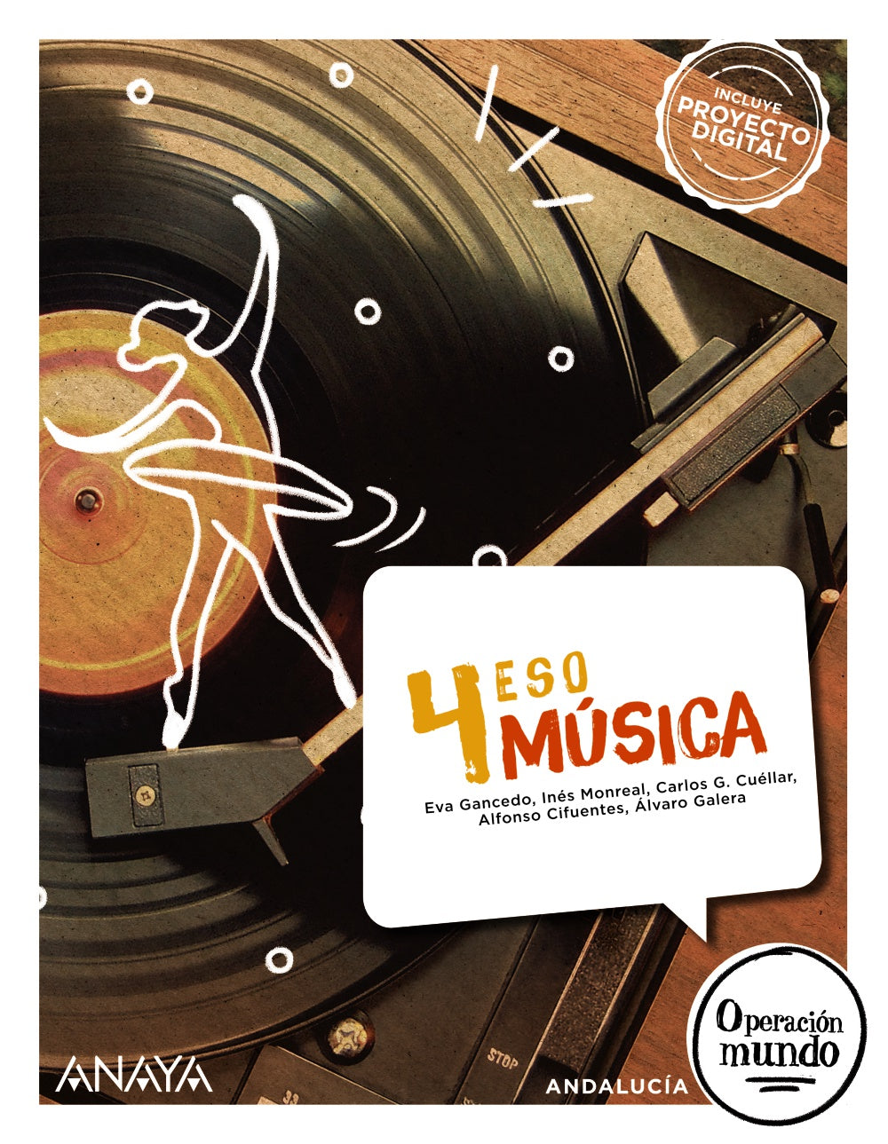 Música 4 (4º ESO) Operación Mundo | Varios autores | 9788414328743 (ANAYA TEXTO)