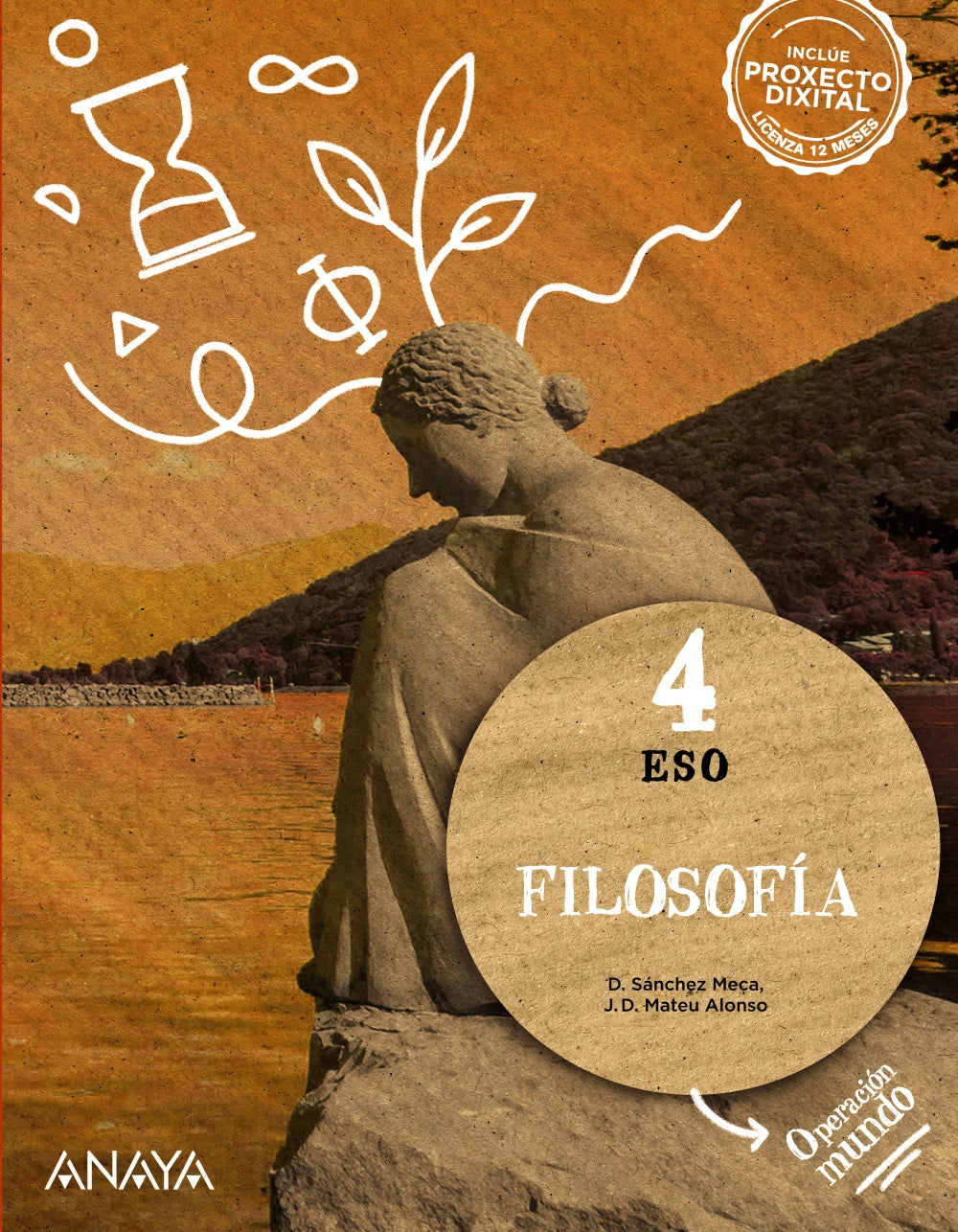 Filosofía 4. (4º ESO) Operación Mundo | Varios autores | 9788414329139 (ANAYA TEXTO)