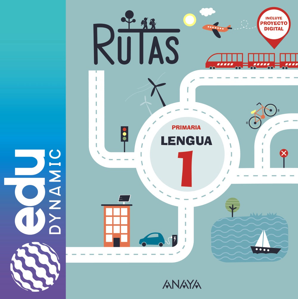 Lengua 1. RUTAS. Primaria. Edudynamic ACTIVO (1º Primaria) RUTAS | Pellicer Iborra, Carmen | 9788414314838 (ANAYA TEXTO) Imagen principal del producto