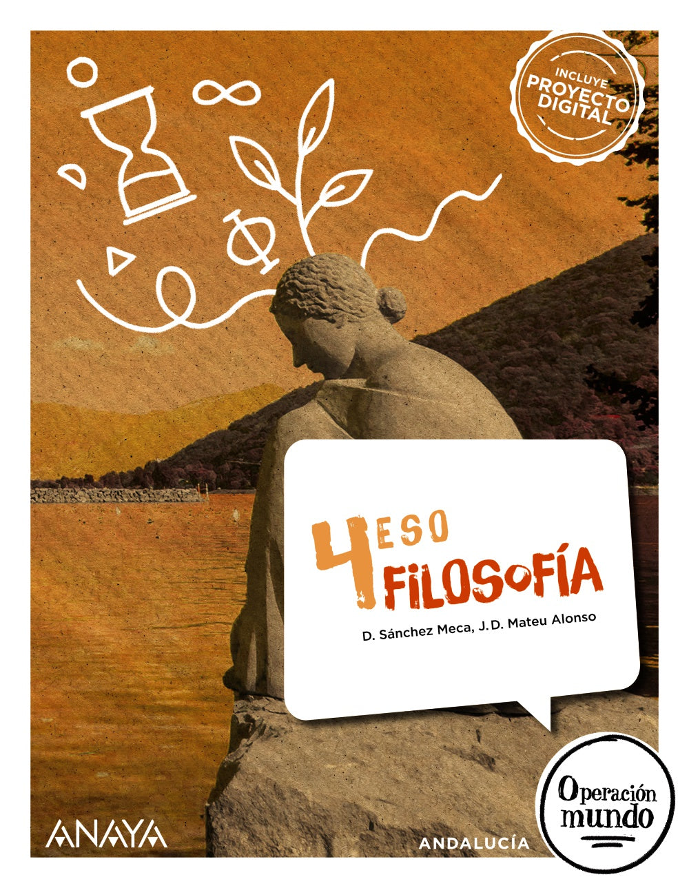 Filosofía 4 (4º ESO) Operación Mundo | Varios autores | 9788414339473 (ANAYA TEXTO) Imagen principal del producto