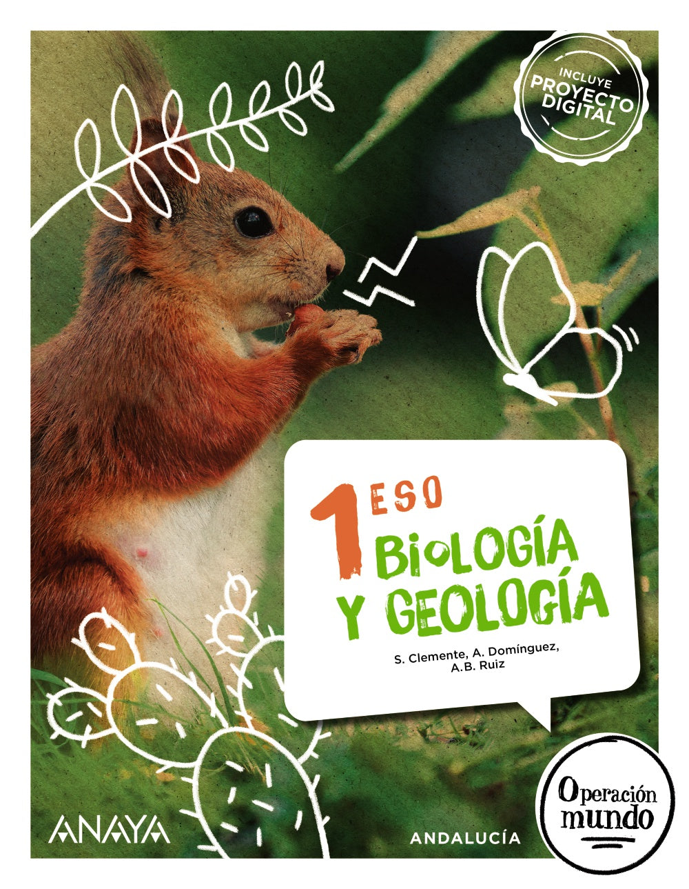 Biología y Geología 1 (1º ESO) Operación Mundo | Varios autores | 9788414335987 (ANAYA TEXTO)