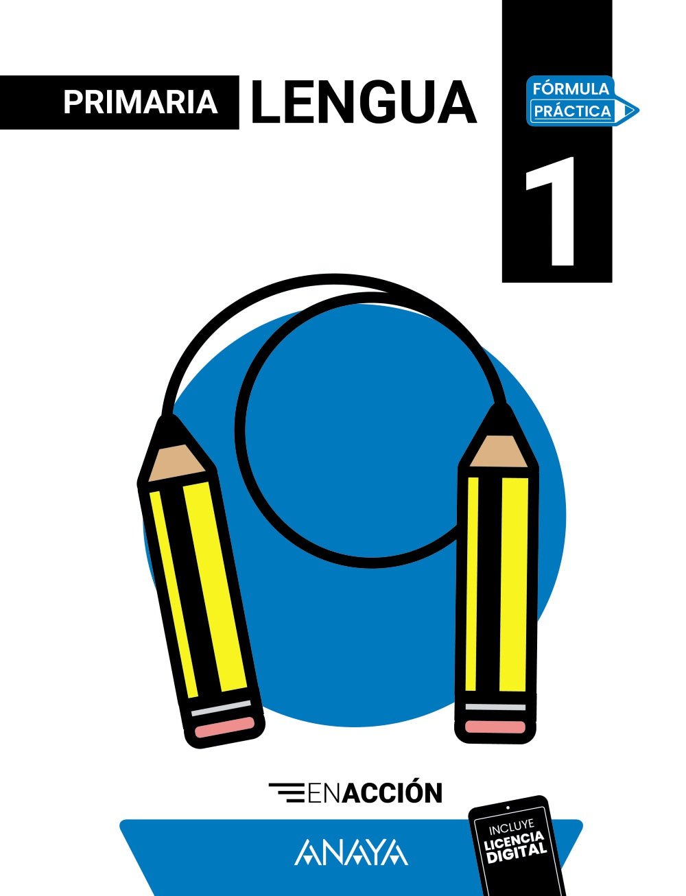 Lengua 1. En acción (1º Primaria) Fórmula Práctica | Varios autores | 9788414344040 (ANAYA TEXTO) Imagen principal del producto
