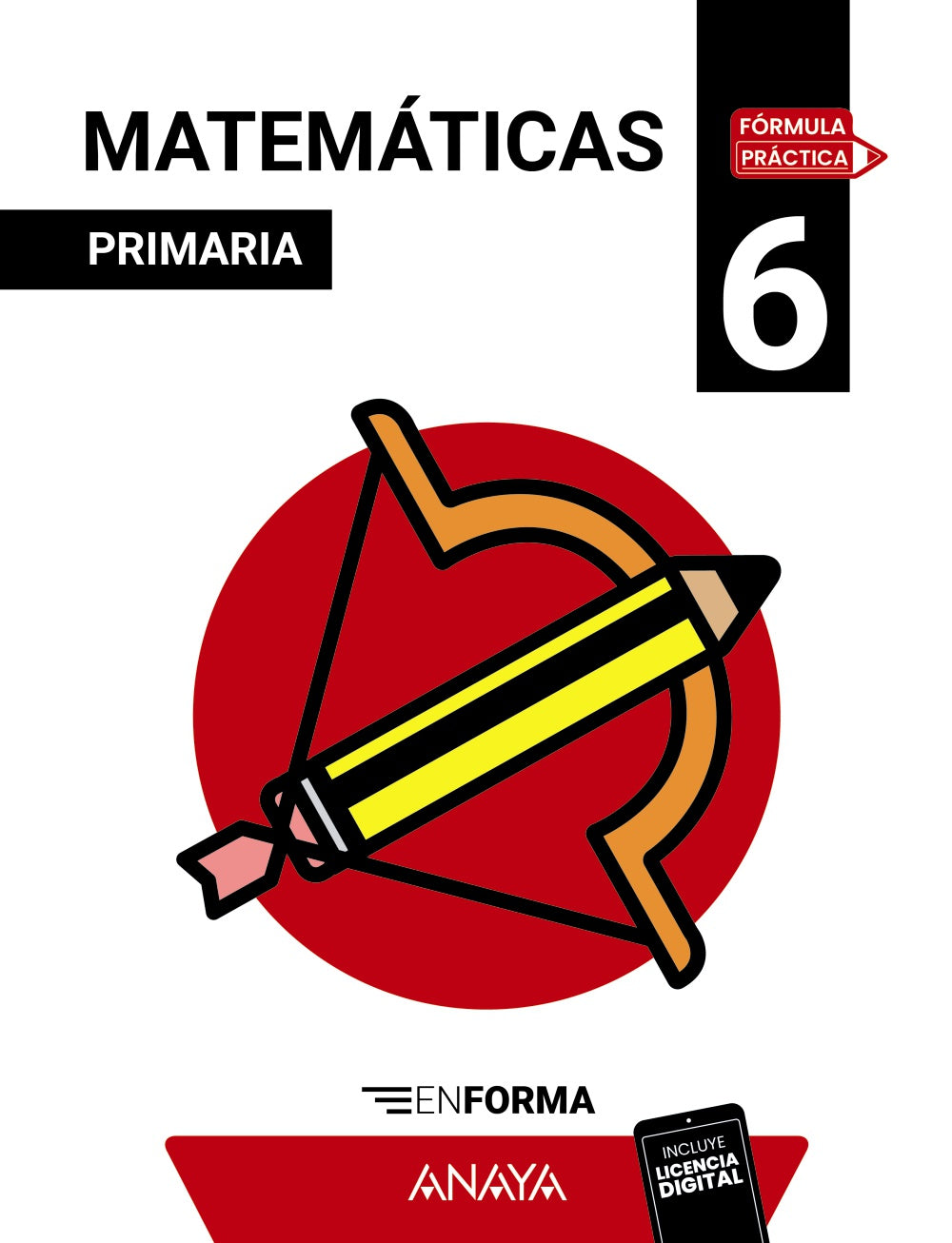 Matemáticas 6. En forma (6º Primaria) Fórmula Práctica | Varios autores | 9788414344484 (ANAYA TEXTO) Imagen principal del producto