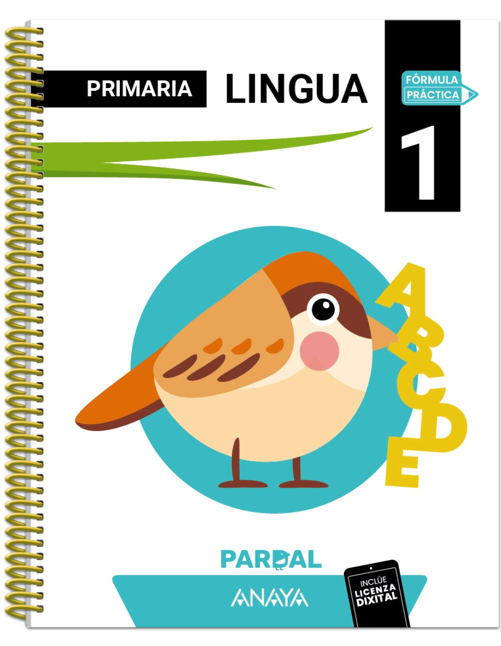 Lingua 1. Pardal (1º Primaria) Fórmula Práctica | Anaya Educación | 9788414344521 (ANAYA TEXTO) Imagen principal del producto