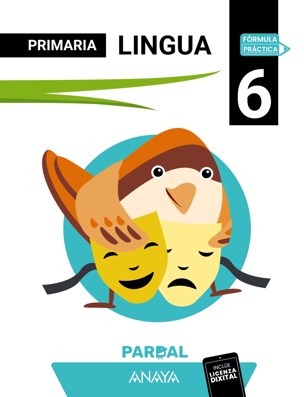 Lingua 6. Pardal (6º Primaria) Fórmula Práctica | Anaya Educación | 9788414344675 (ANAYA TEXTO) Imagen principal del producto