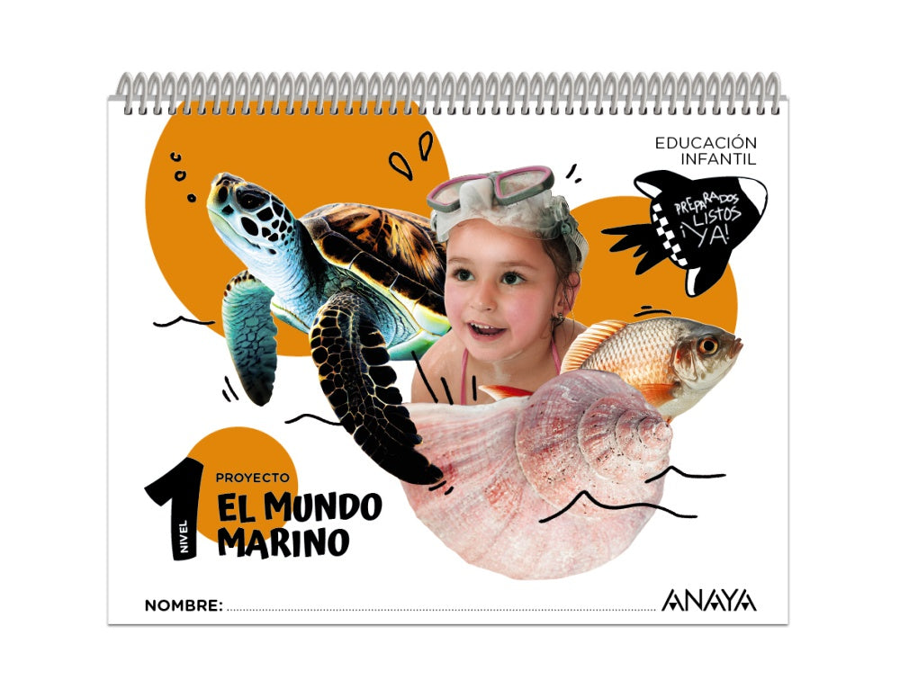 El mundo marino. Nivel 1. Anaya Educación (ANAYA EDUCACIÓN) 9788414345627 Imagen principal del producto