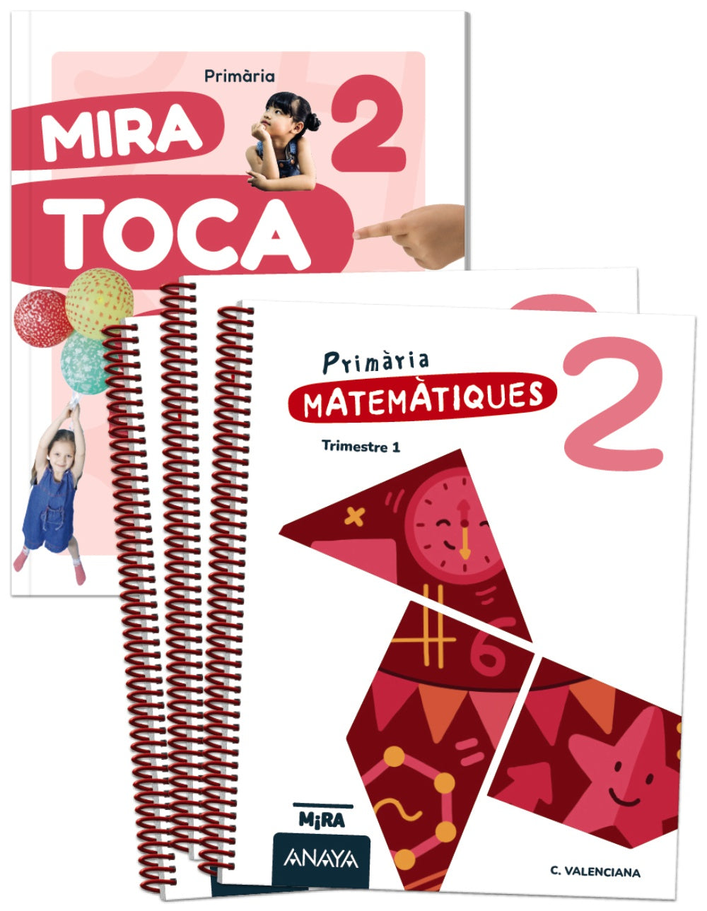 Matemàtiques 2. + Mira, toca, sent... les mates 2. Grupo Anaya (ANAYA EDUCACIÓN) 9788414348987 Imagen principal del producto