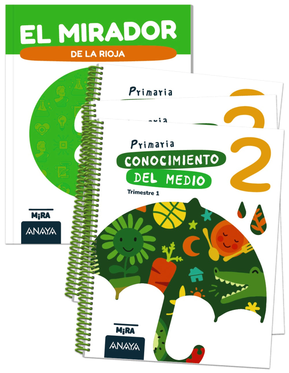 Conocimiento del Medio 2 + El mirador de La Rioja. Aa. Vv. (ANAYA EDUCACIÓN) 9788414352274