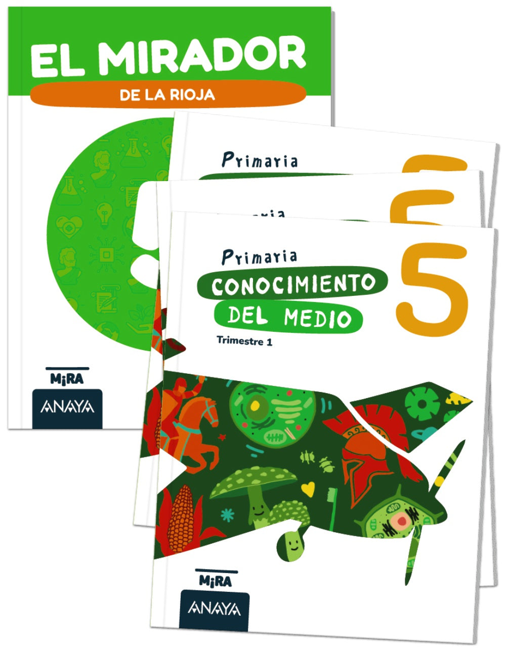 Conocimiento del Medio 5 + El mirador de La Rioja. Aa. Vv. (ANAYA EDUCACIÓN) 9788414352359
