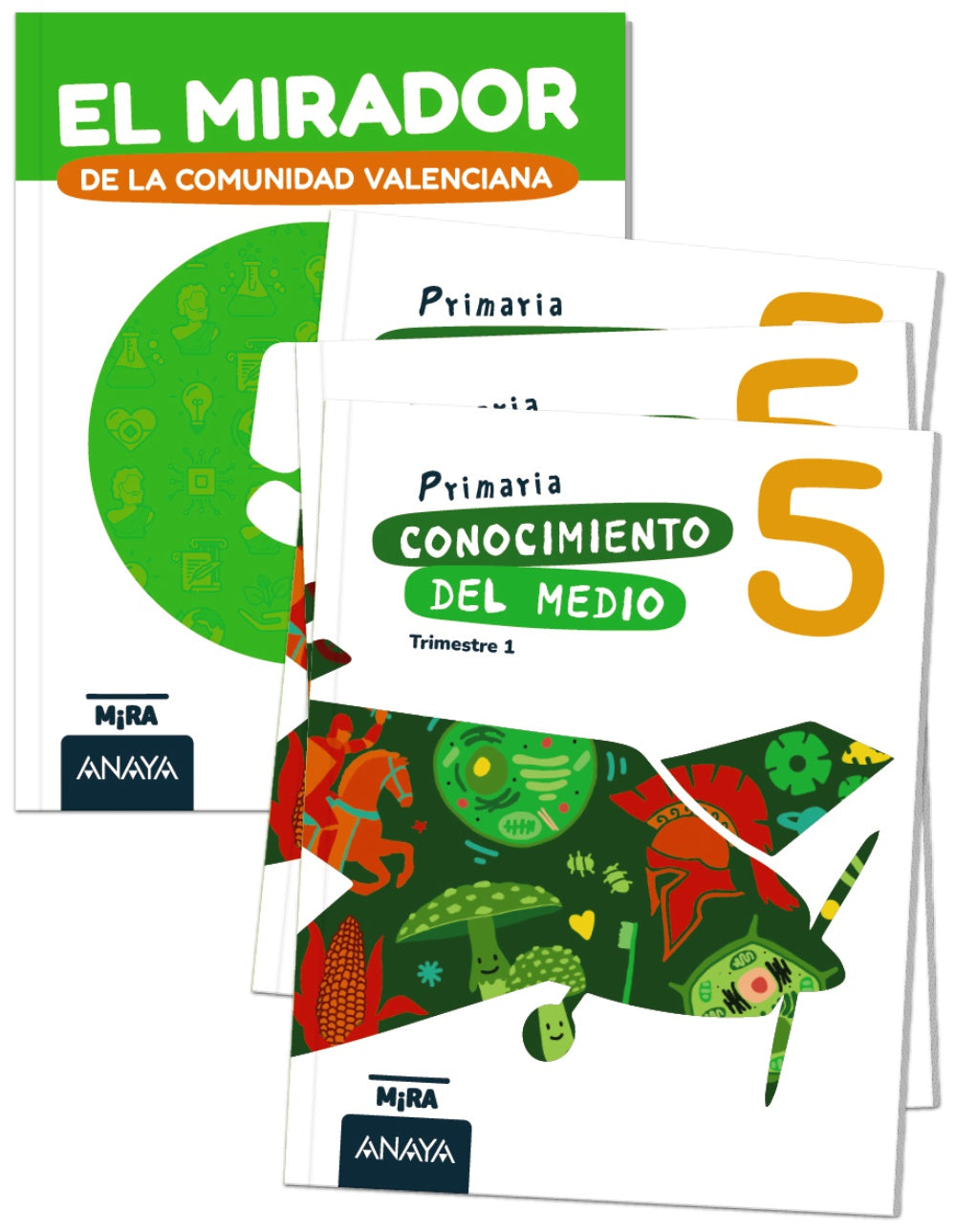 Conocimiento del Medio 5 + El mirador de Comunidad Valenciana. Aa. Vv. (ANAYA EDUCACIÓN) 9788414352472 Imagen principal del producto