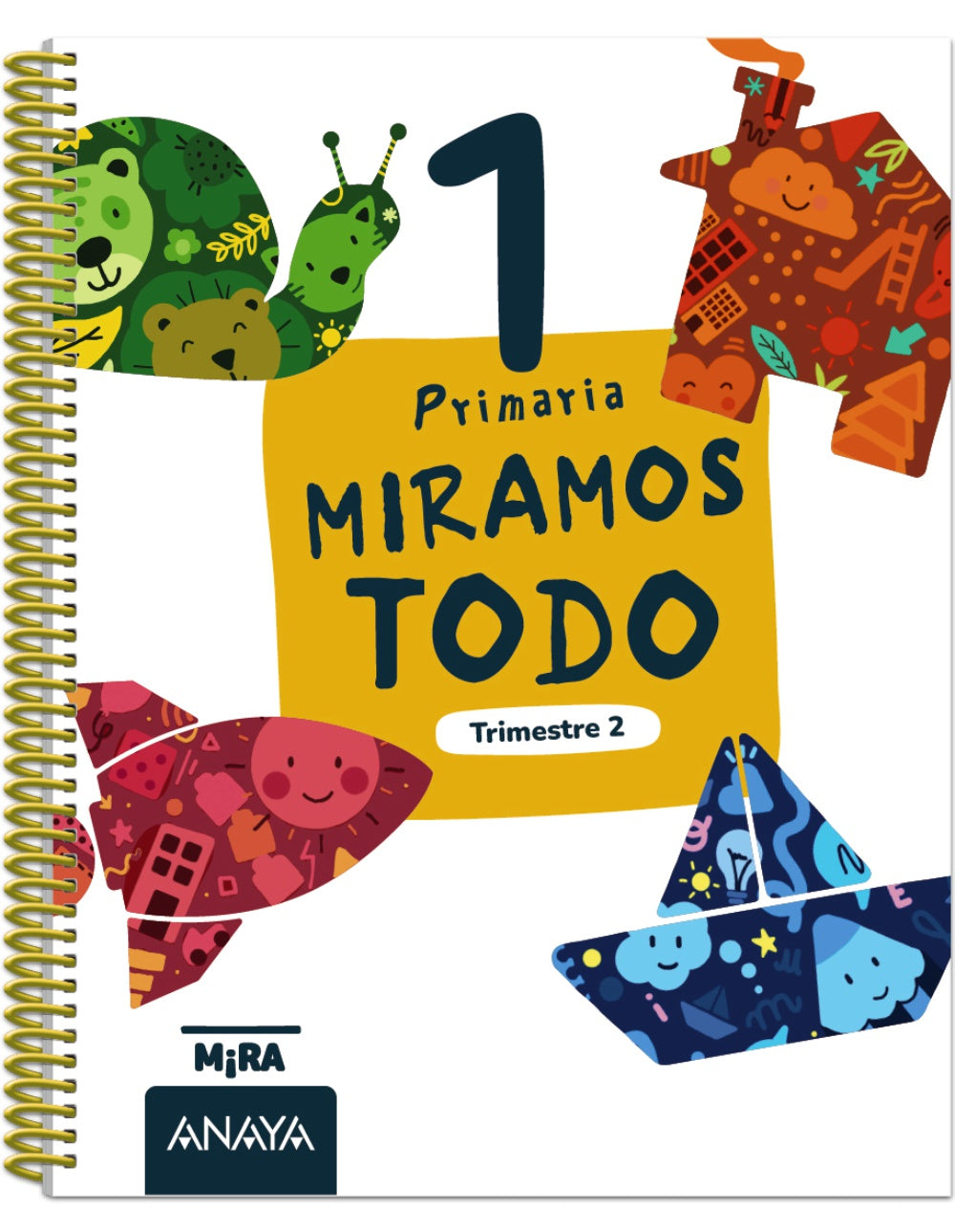 Miramos todo 1. Segundo trimestre. Grupo Anaya (ANAYA EDUCACIÓN) 9788414354575 Imagen principal del producto