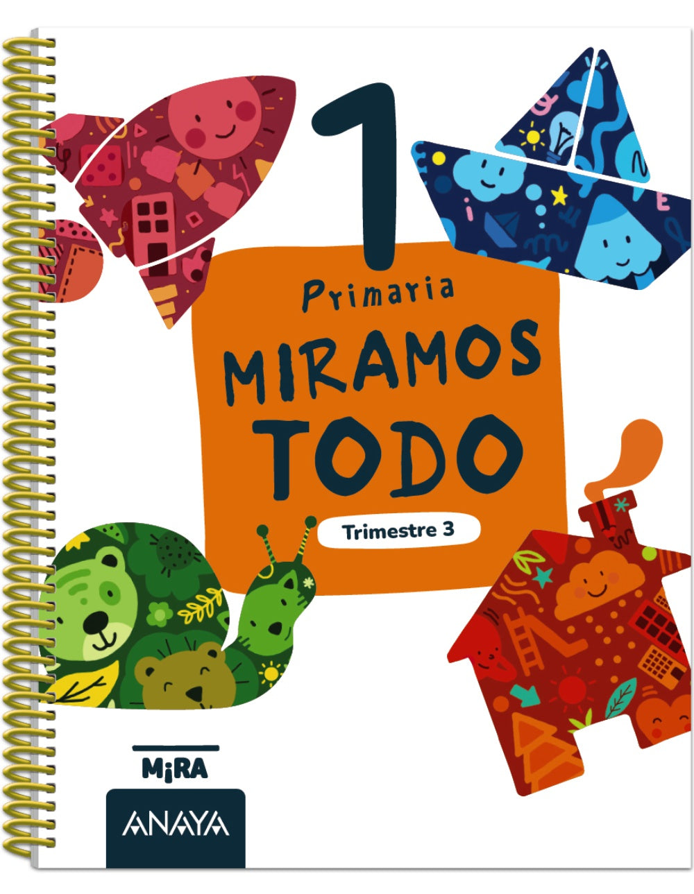 Miramos todo 1. Tercer trimestre. Grupo Anaya (ANAYA EDUCACIÓN) 9788414354605 Imagen principal del producto
