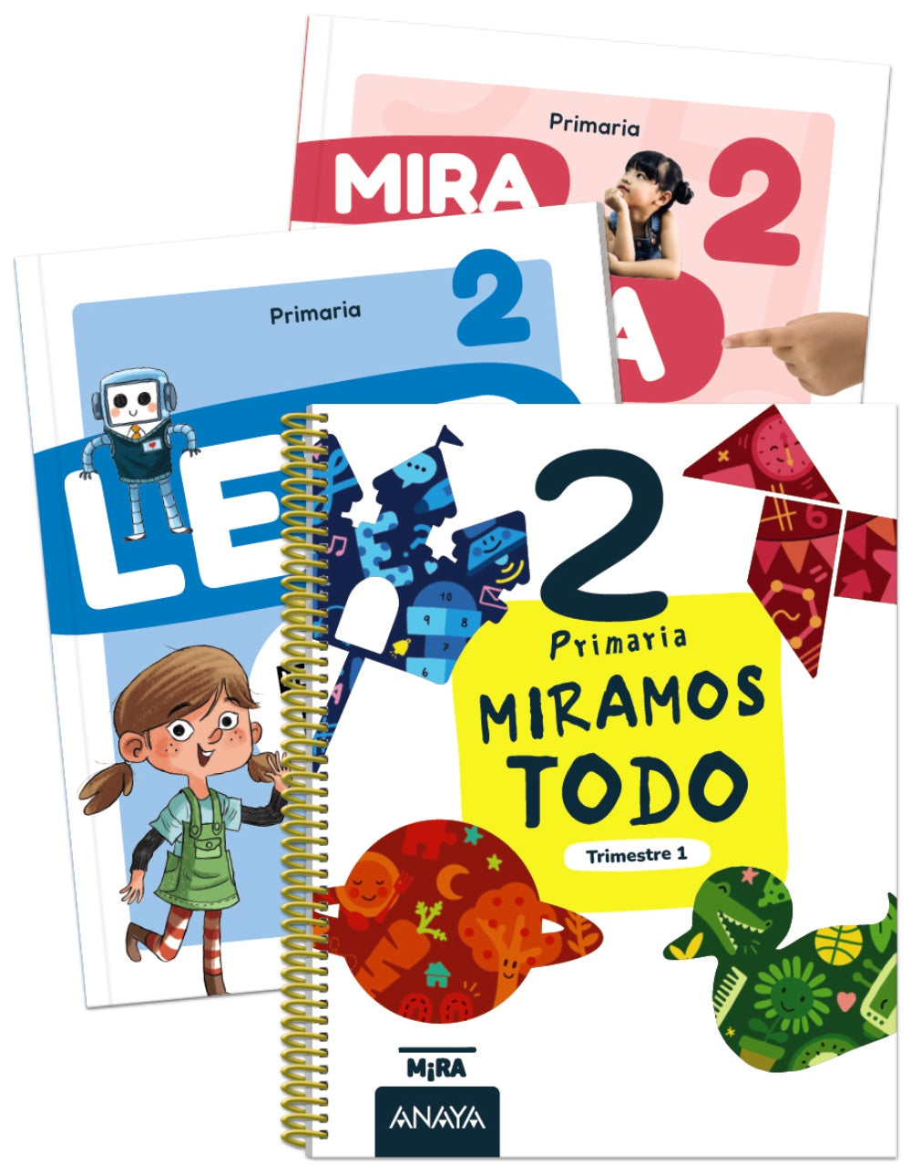 Miramos todo 2. Primer trimestre. + Detectives del recreo + Mira, toca, siente... las mates 2. Grupo Anaya (ANAYA EDUCACIÓN) 9788414354643 Imagen principal del producto