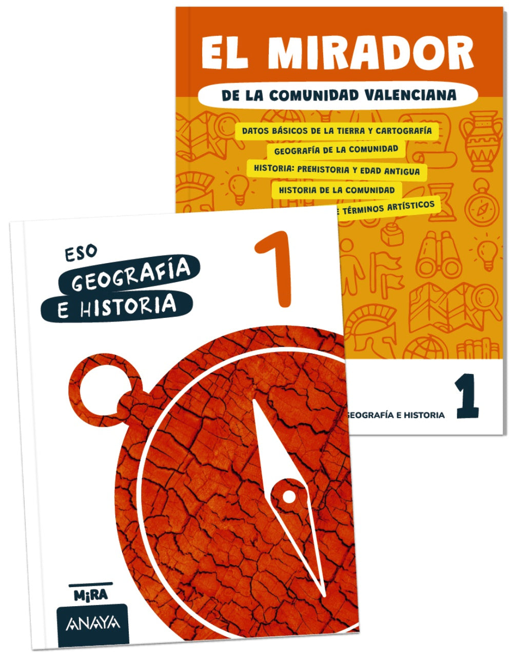 Geografía e Historia 1 + El mirador de la Comunidad Valenciana. Grupo Anaya (ANAYA EDUCACIÓN) 9788414357514 Imagen principal del producto