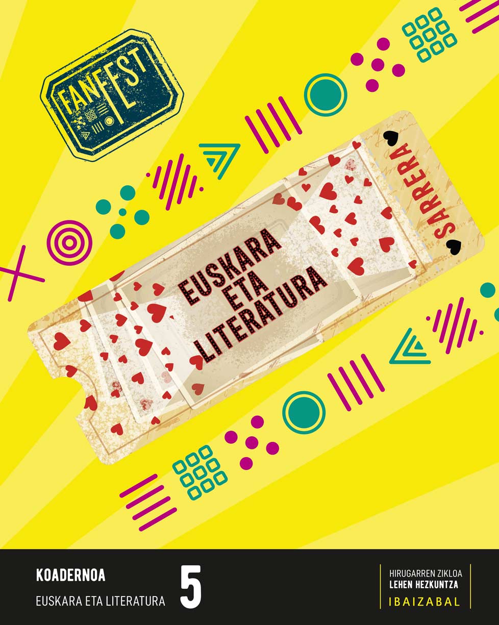 Euskara eta Literatura Lmh 5 koadernoa. Batzuk (Editorial Ibaizabal) 9788413702636 Imagen principal del producto