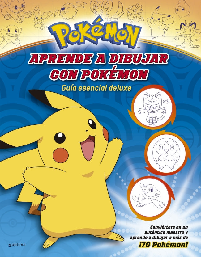 Pokémon. Actividades - Aprende a Dibujar con Pokémon: Guía Esencial Deluxe: Conviértete en un Auténtico Maestro y Aprende a Dibujar a Más de ¡70 Pokémon!