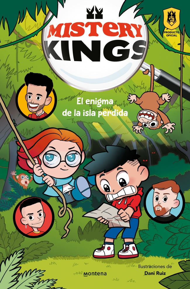 Mistery Kings 1 - El enigma de la isla perdida: Libro oficial de la Kings League. Kings League (MONTENA) 9788410050488 Imagen principal del producto