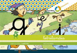 Letrilandia - Cuaderno de escritura 5. Cuadrícula. Aa. Vv. (Editorial Luis Vives (Edelvives)) 9788426371492