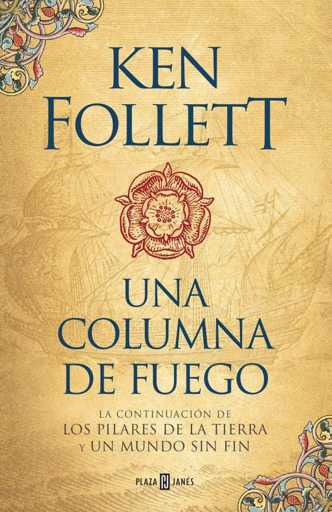 Una columna de fuego (Saga Los pilares de la Tierra 3) Imagen principal del producto