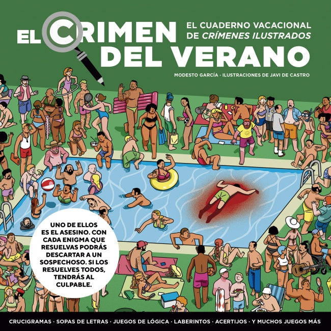 El crimen del verano: El cuaderno vacacional de Crímenes ilustrados Imagen principal del producto