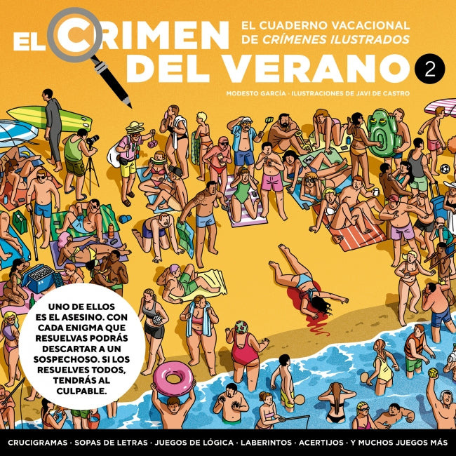El Crimen del Verano 2: Resuelve Más de 70 Pasatiempos y Encuentra al Asesino Antes de Que Acabe el Verano.