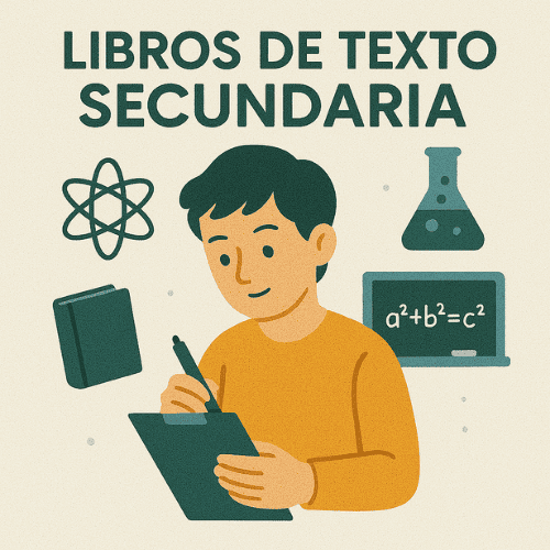 LIBROS DE TEXTO SECUNDARIA