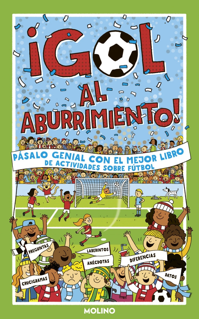 ¡gol al Aburrimiento!: Pásalo Genial con el Mejor Libro de Actividades Sobre Fútbol Imagen principal del producto