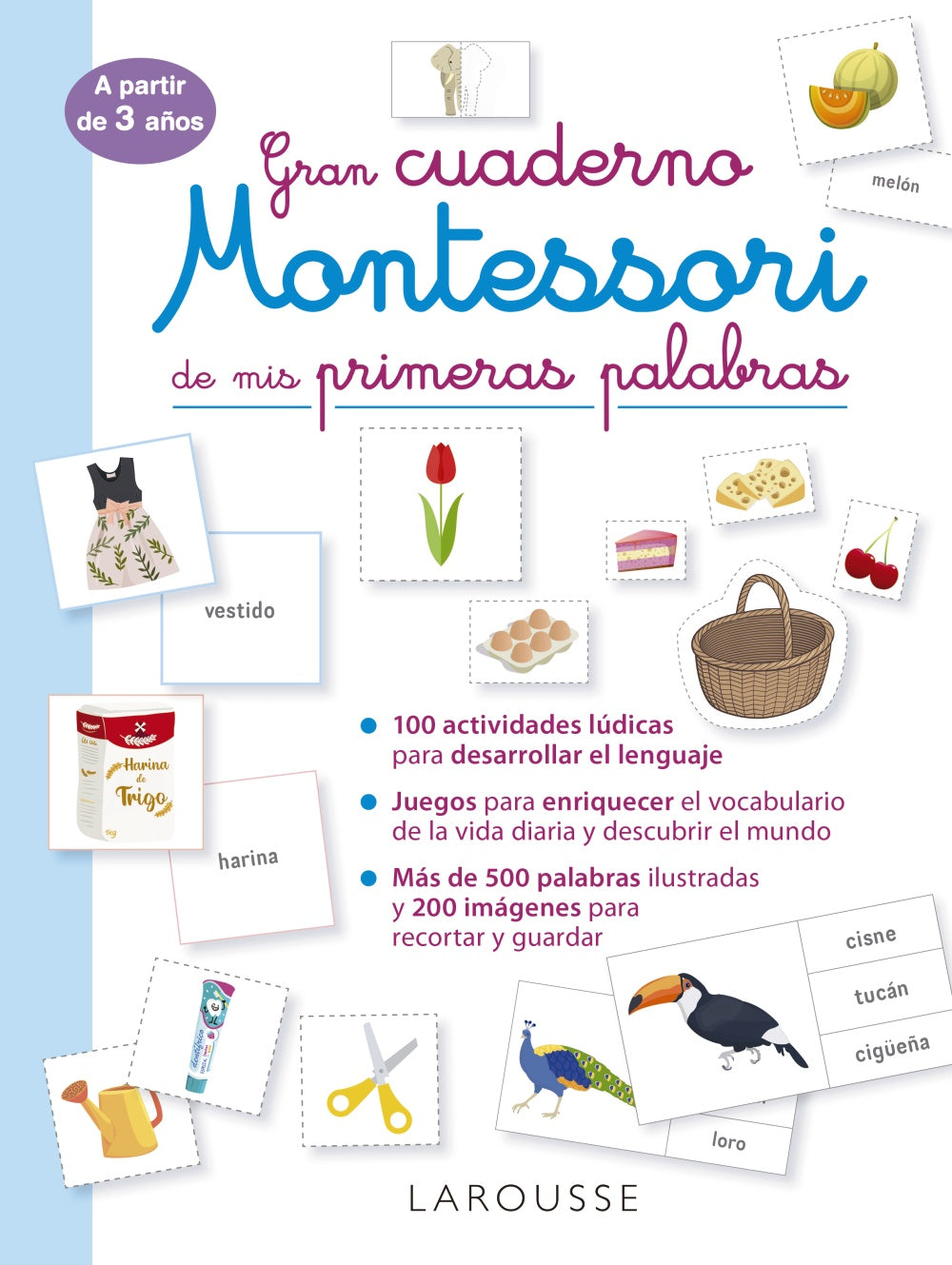 Gran Cuaderno Montessori de Mis Primeras Palabras Imagen principal del producto