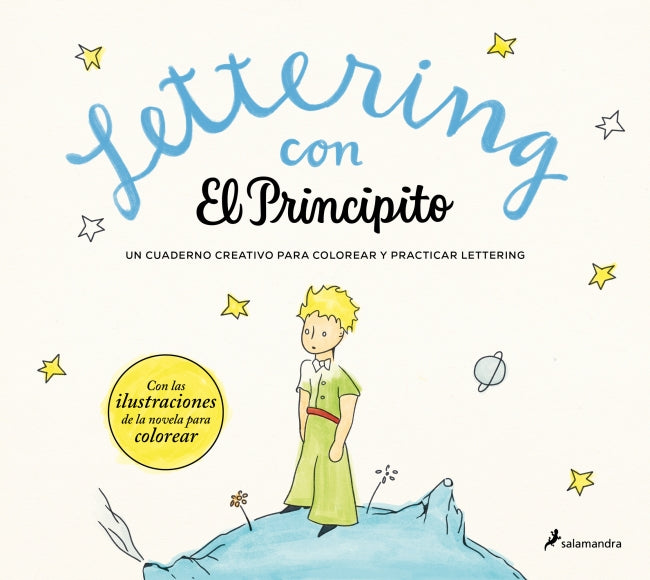 Lettering con el Principito: un Cuaderno Creativo para Practicar Lettering y Colorear Imagen principal del producto