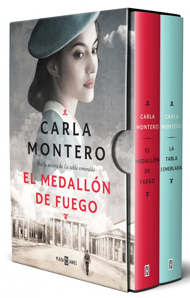 Pack Carla Montero con: El medallón de fuego | La tabla esmeralda Imagen principal del producto