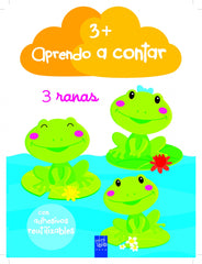 Aprendo a contar +3: Con adhesivos reutilizables