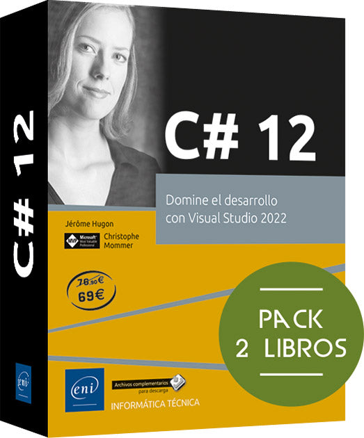 Pack de 2 libros: Domine el desarrollo con Visual Studio 2022: Pack de 2 libros: Domine el desarrollo con Visual Studio 2022 Imagen principal del producto