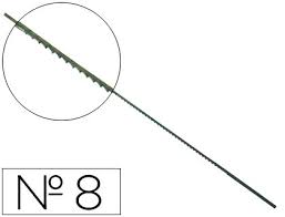 ✅ RECAMBIO SIERRA MARQUETERIA 8/13 MADERA - CAJA DE 144 UNIDADES Imagen principal del producto