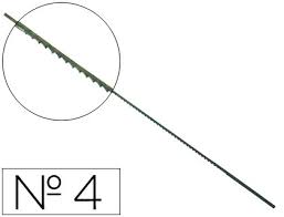✅ RECAMBIO SIERRA MARQUETERIA 4/13 MADERA CAJA DE 144 UNIDADES Imagen principal del producto