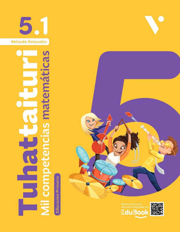 Tuhattaituri 5.1. Matemáticas. Libro+ Fichas. NE. K. Asikainen / P. Kiviluoma / K. Nyrhinen / P. Perälä / P. Rokka / M. Salminen / T. Tapiainen / P. Vehmas (Editorial Vicens Vives) 9788410963870 Imagen principal del producto
