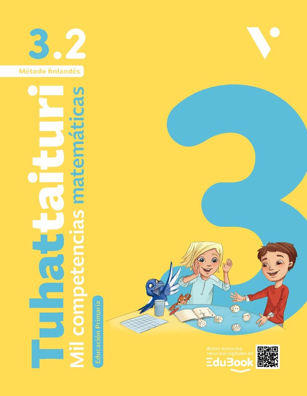 Tuhattaituri 3.2. Matemáticas. Libro+ Fichas. NE. P. Kiviluoma / K. Nyrhinen / P. Perälä / P. Rokka / M. Salminen / T. Tapiainen (Editorial Vicens Vives) 9788410963849 Imagen principal del producto