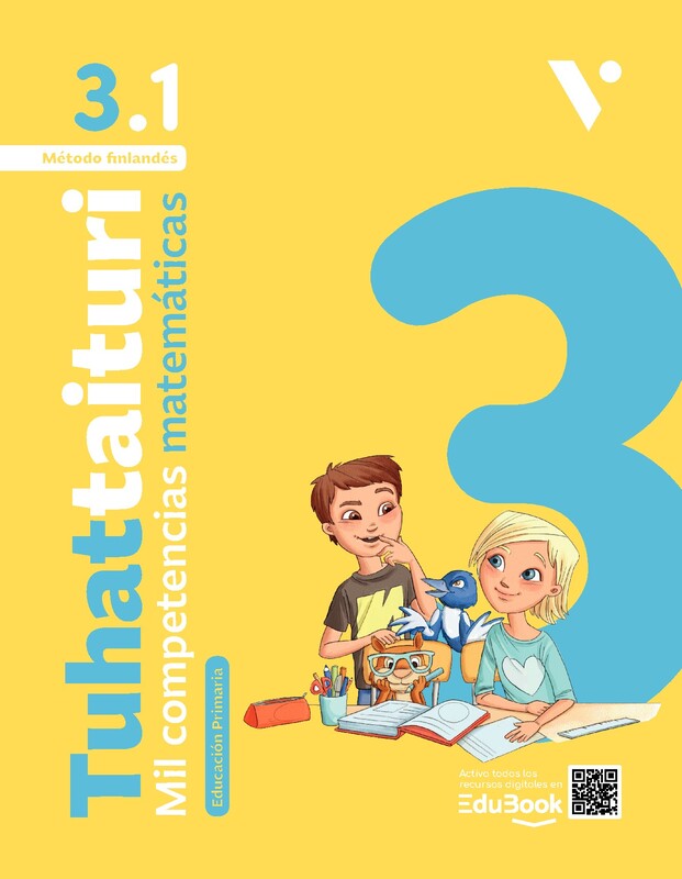 Tuhattaituri 3.1. Matemáticas. Libro+ Fichas. NE. P. Kiviluoma / K. Nyrhinen / P. Perälä / P. Rokka / M. Salminen / T. Tapiainen (Editorial Vicens Vives) 9788410963832 Imagen principal del producto