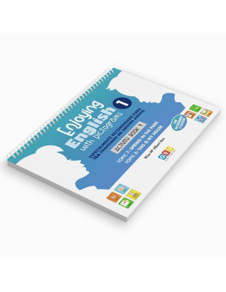 Enjoying English with pictograms 1. Activity book 4. Aa. Vv. (Editorial GEU) 9788417748951 Imagen principal del producto