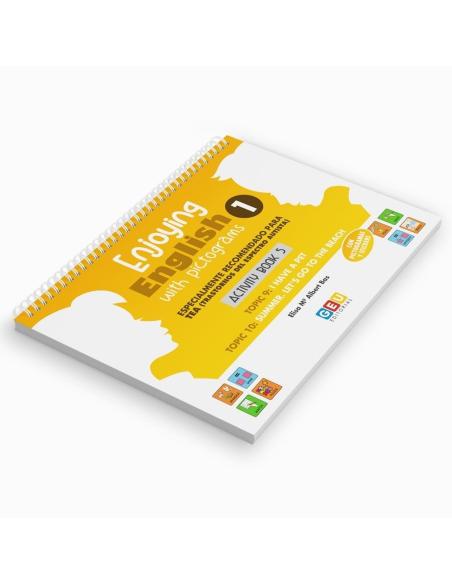 Enjoying English with pictograms 1. Activity book 5. Aa. Vv. (Editorial GEU) 9788418137501