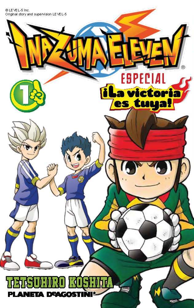 Inazuma Eleven ¡La victoria es tuya! nº 01/02 Imagen principal del producto