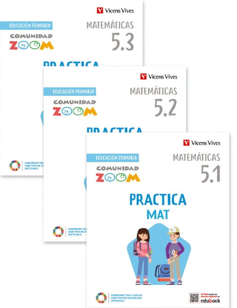 Ep 5 - Matematicas (Trim)  - Practica Mat - Comunidad Zoom. Aa. Vv. (Vicens-Vives) 9788468281032