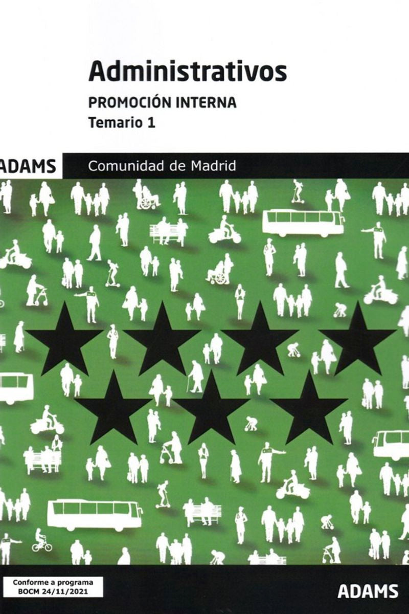 Temario 1 Administrativos de la Comunidad de Madrid, promoción interna