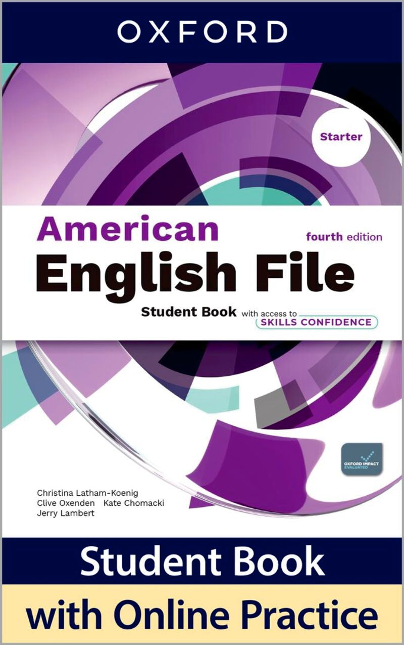 (4 Ed) American English File Starter SB PACK (Oxford University Press) - 9780194184991