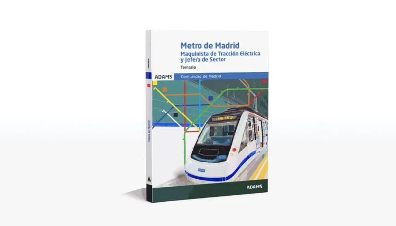 Temario Maquinista de Tracción Eléctrica y de Jefe-a de Sector Metro de Madrid Imagen principal del producto