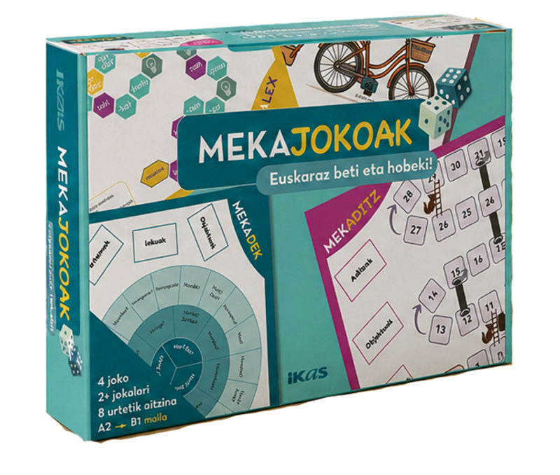 Mekajokoak - Euskara (A2-B1) (Ikas) - 8435226109053